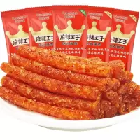 麻辣王子 辣条零食网红小零食小吃独立包装休闲食品面筋 18g混合味50包