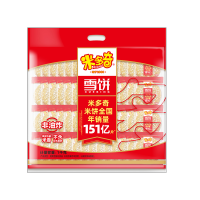 米多奇 饼干雪饼香米膨化混合休闲小包装零食小吃膨化食品 雪饼60包