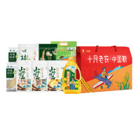 大荒金老农 典选 伴手礼系列 合家欢粮油礼C3(低芥酸菜籽油+东北寒地米+挂面+猴头菇+银耳+松蘑+燕麦+桂圆)