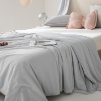 寐臣夏被纯色卫全行空调被 200*230cm a类凉感冰川灰