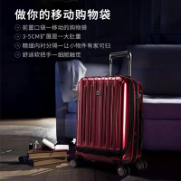 DELSEY戴乐世拉杆箱男女旅行箱出差登机箱万向轮可扩容行李箱密码箱箱子_25561