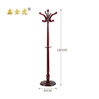 鑫金虎实木衣帽架落地挂衣架A9 400*400*1800mm