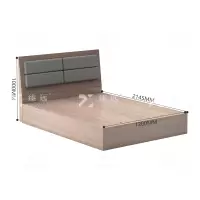 臻远 ZY-GYJJ04 公寓套房家具 公寓床宿舍床1.2米单人床
