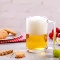 乐美雅L8014能量钢化把杯450ML二只装