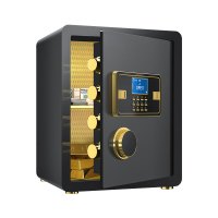 臻远ZY-NW-BXGS-16全钢实心保险柜办公防盗保险箱 高40cm黑色电子款