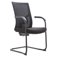 臻远 ZY-7451办公椅学习网椅职员椅电脑椅中背座椅弓形椅