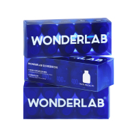 万益蓝WonderLab 小蓝瓶益生菌 成人儿童孕妇肠胃益生菌 益生元益生菌冻干粉 肠道益生菌10瓶/盒*3