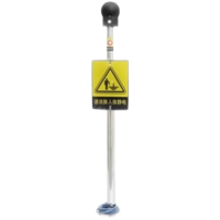 KAISI人体静电释放器语音带声光报警防爆规格:总高110cm