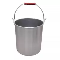 JUESS日用百接油桶直型带盖铝桶手工密封盖规格:20L