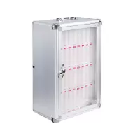 臻远 ZY3112017 手机保管箱壁挂式存放柜带锁手机柜保管柜寄存箱手机箱 36位