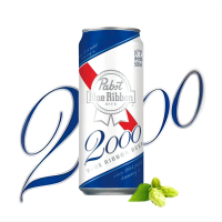 蓝带(2000)啤酒8度听装500ml*24听