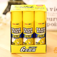 得力(deli)pvp无甲醛高粘度固体胶 20g/支 6支/盒 6371