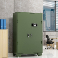 臻远ZY-QG-02 管制器械存放柜加厚密码锁铁皮柜绿色 1000*500*1560