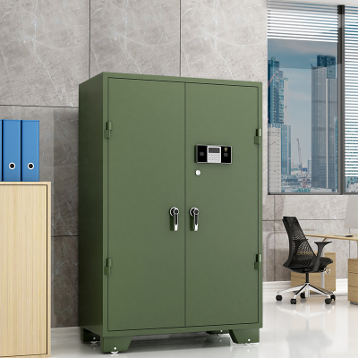 臻远ZY-QG-02 管制器械存放柜加厚密码锁铁皮柜绿色 1000*500*1560