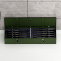 臻远ZY-QXG-07 卧式管制器械存放柜加厚密码锁铁皮保管箱 1400*540*350