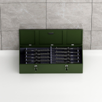 臻远ZY-QXG-08 卧式管制器械存放柜加厚密码锁铁皮保管箱 1800*540*350