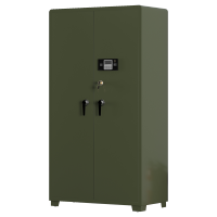 臻远ZY-QXG-010 管制器械存放柜加厚密码锁铁皮柜绿色 1000*500*1800
