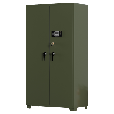 臻远ZY-QXG-010 管制器械存放柜加厚密码锁铁皮柜绿色 1000*500*1800
