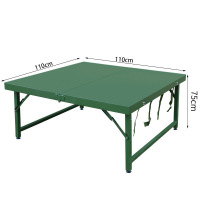 臻远 ZY-ZDZ-08 折叠餐桌户外餐桌作业桌折叠会议桌 1.1米款