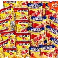 咪 咪虾条蟹味粒小吃组合装