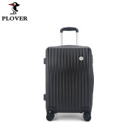 啄木鸟(plover) 行李箱拉杆箱旅行箱学生登机箱出差万向轮耐磨密码箱GD26-87-20A 黑色 20寸