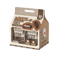 暴肌独角兽 巧克力欧包夹心全麦面包400g约8个