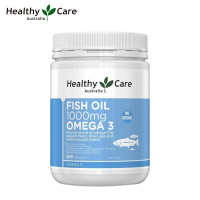 HealthyCare澳世康 无腥味深海鱼油胶囊1000mg*400粒Omega-3含DHA EPA 澳洲 HC 深海鱼