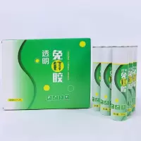 嘉宝莉(CARPOLY)透明免钉胶强力胶墙面粘贴免打孔踢脚线木工专用胶广告字门框速干 透明24支300ML装1箱有工具