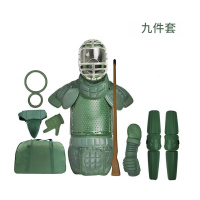 护腕 雷扬 护头, 护裆, 护肩, 护腕, 护肘, 护臀, 护膝, 护腿, 护腰 基本防护 拳击 EVA 成人 绿色