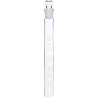 天美印办公文具耗材具塞磨口比色管带刻度玻璃试管25ml 1支