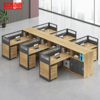 欧耐德 职员办公桌6人屏风工位