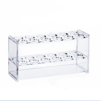 天美印办公文具耗材比色管架培养皿架实验室管架子25ml 2*6孔(12孔)