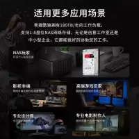 希捷(SEAGATE)NAS硬盘10TB256MB7200转CMR垂直网络存储SATA希捷酷狼机械硬盘3.5英寸单位:个