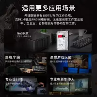 希捷(SEAGATE)NAS硬盘6TB256MB5400转CMR垂直网络存储SATA希捷酷狼机械硬盘3.5英寸单位:个