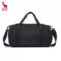 爱华仕OIWAS 运动旅行袋 手提包休闲斜挎包OCN7076黑色/个