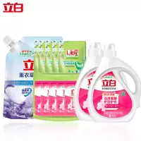 立白 多姿多彩组合 (香洗衣液1.018kg*2+洗衣液110g袋*5+柔顺剂1L+洗衣凝珠80g(10颗)*5)