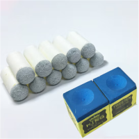 台球杆小头台球用品配件皮头杆头枪头桌球杆头帽斯诺克替换头10mm