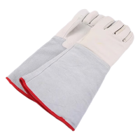 KAISI防冻手套牛皮耐低温防冻26cm款灭火器冰箱防寒防护冰柜加油使用