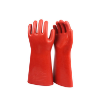 KAISI绝缘手套10kv手型防电专用橡胶耐用劳保手套