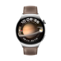 华为(HUAWEI) 智能手表 WATCH 4 华为手表 体温血氧呼吸监测 土星褐 46mm