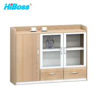 HiBoss 板式三门储物柜带抽屉茶水柜JHBG71 1个