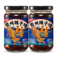 仲景贵州辣子鸡风味鸡油辣椒酱 拌饭拌面暴下饭菜鸡肉丁酱 230gx2瓶