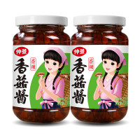 仲景 香菇酱 招牌拌饭拌面蘑菇酱 暴下饭菜夹馍菌菇酱炒饭佐餐调味酱 香辣味230gx2瓶