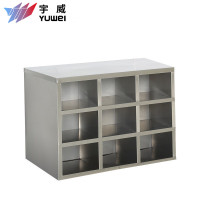 御璟 宇威(YUWEI) 201不锈钢储物柜鞋柜无 尘净化工厂车间职员多格存放柜18格双面TW-KPIG6