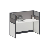 臻远ZYGW-108职员桌办公桌屏风工作卡位 直排单人位