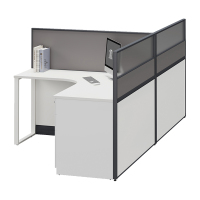 臻远ZYGW-112职员桌办公桌屏风工作卡位 T型双人位