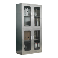 DXBG不锈钢文件柜档案柜资料柜储物柜器械柜仪器柜304全上下玻璃器械柜