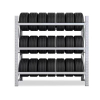 御璟 轮胎架汽车轮胎展示架 置物架 重型500KG 200*60*200CM主架YW-LTJ1007