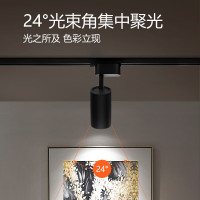 公牛(BULL)LED导轨射灯 MH-J035B-AE 时尚黑 35W 3000K 货期5-10天