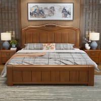 臻远ZY-SMC-79 现代简约实木床双人床 1.5米简约床